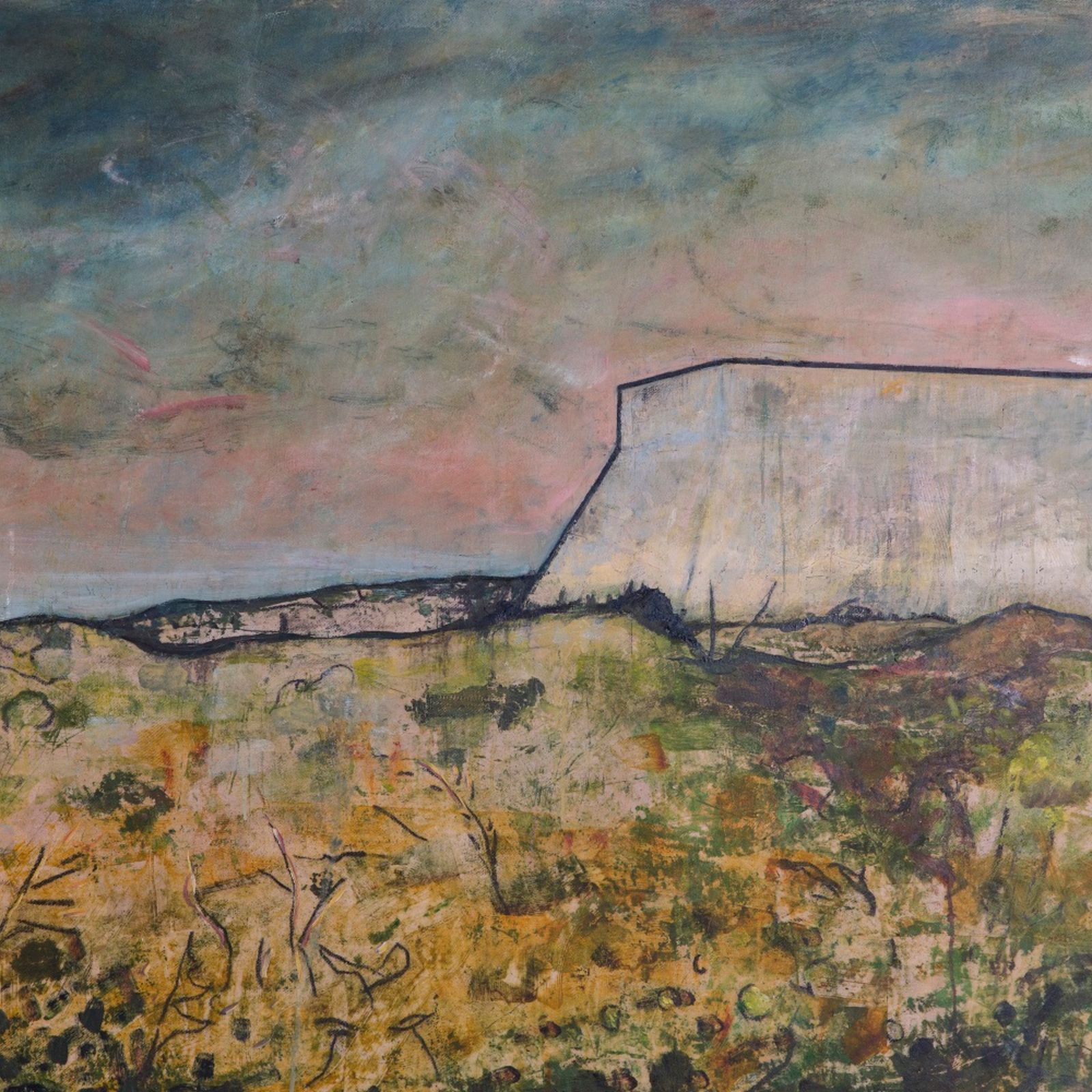 Harry Adams, A Ruin On The Road To St Davids, Lolfa Lounge, Twr Y Felin Hotel St Davids Website