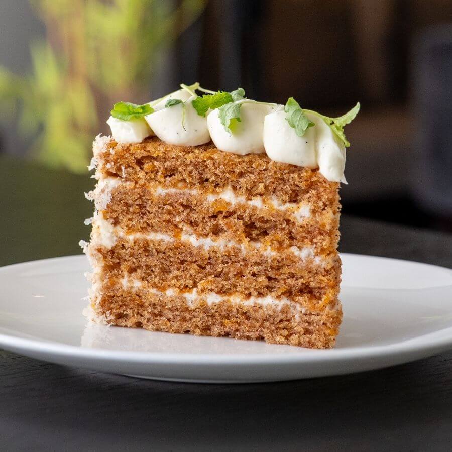 Blas Restaurant Afternoon Tea. Carrot Cake
