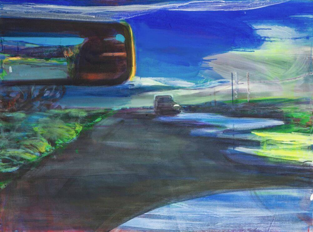 Backroad between the Road