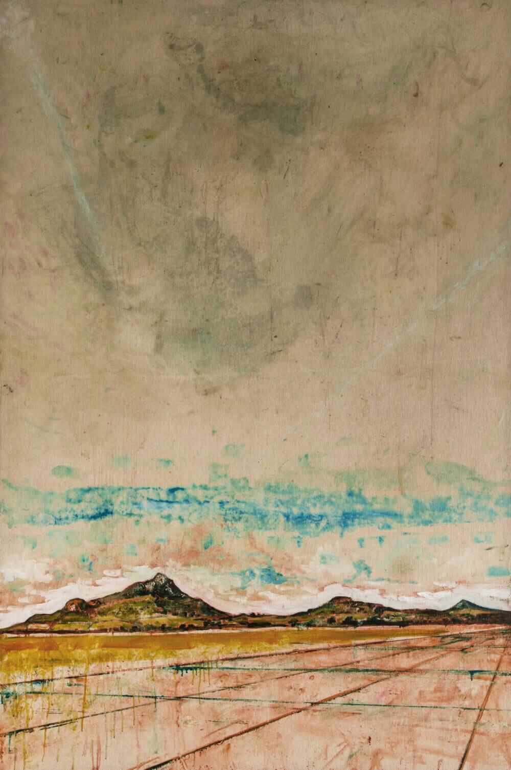 Contrails Above Bomber Runway at the Promontory of the Eight Perils