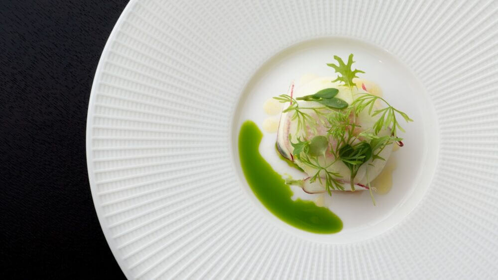 Blas Restaurant Dinner. Cod Brandade