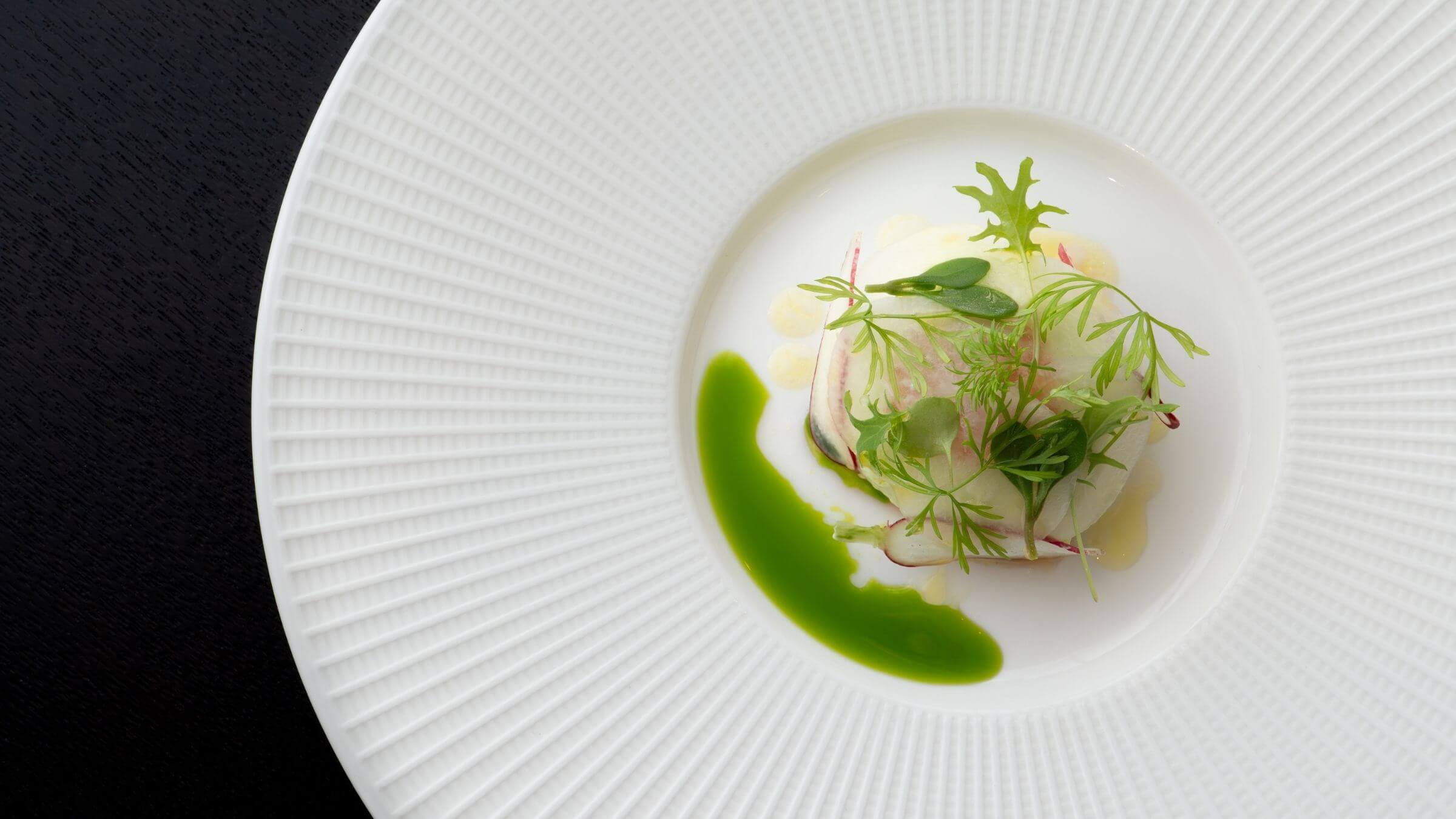 Blas Restaurant Dinner. Cod Brandade