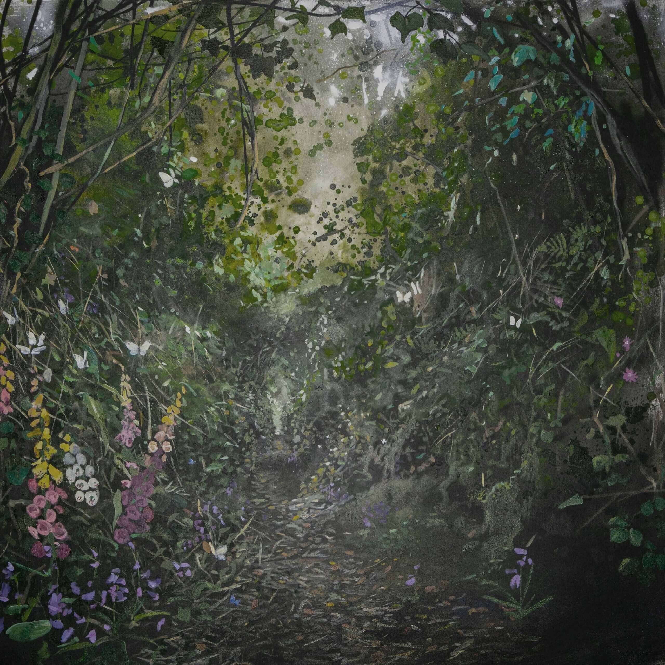 Foxgloves and Bluebells <span>by Xenz</span>