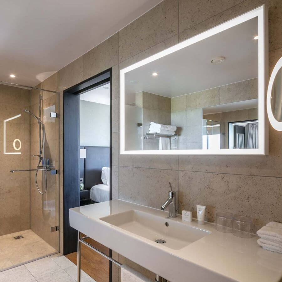 Twr y Felin Hotel Grand Oriel Unique Bathroom