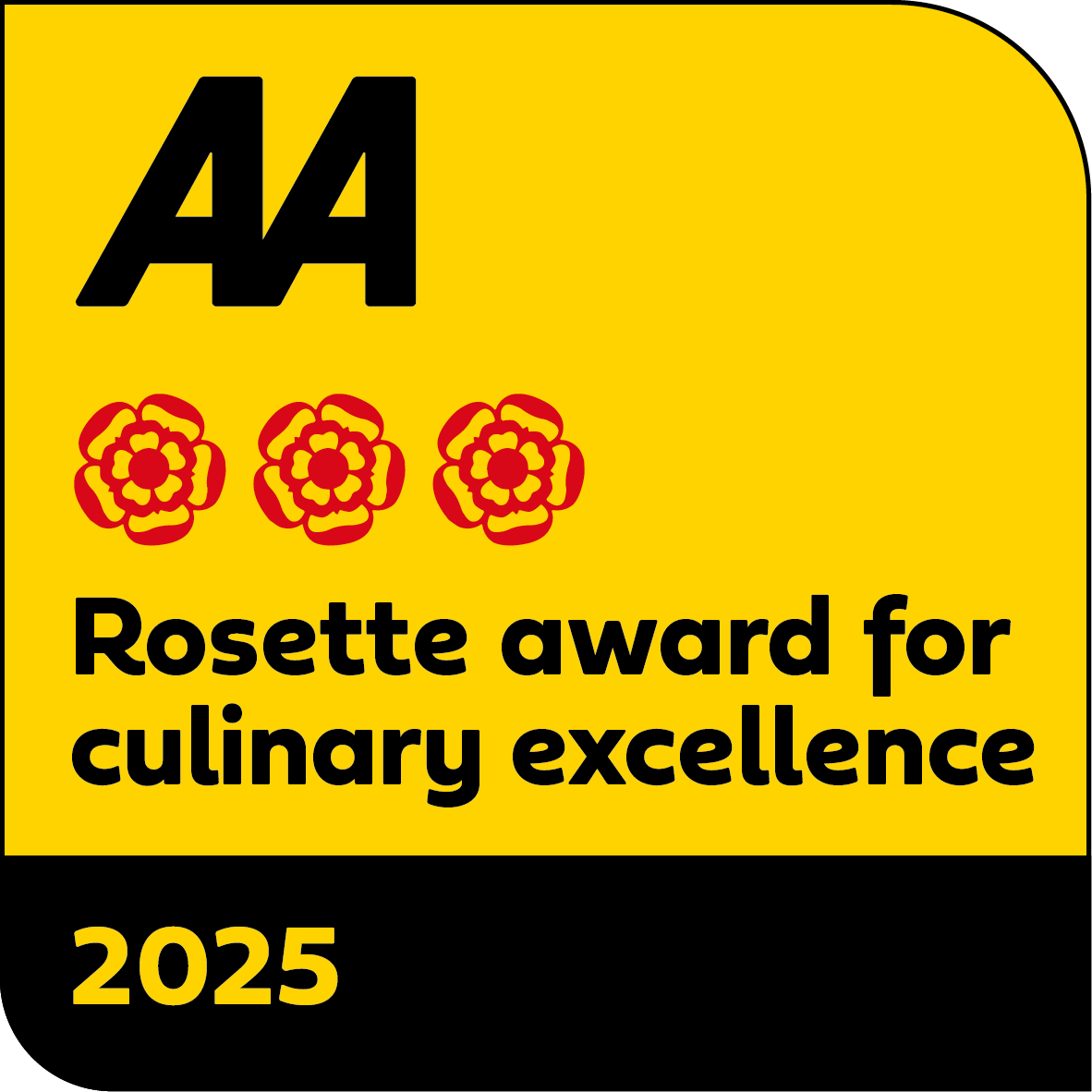 AA Rosette Award for Culinary Excellence