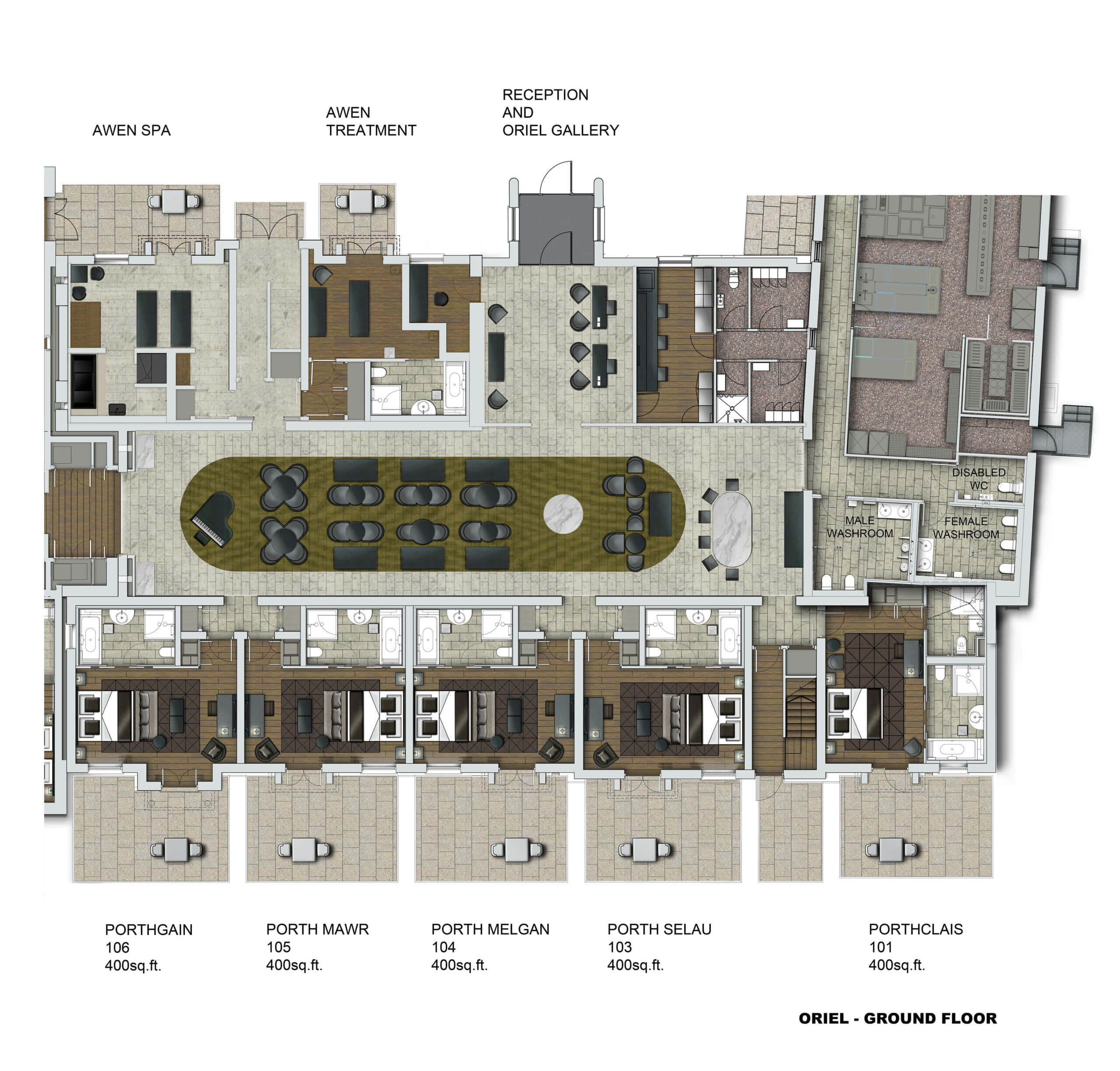 Oriel Lounge - Ground Floor
